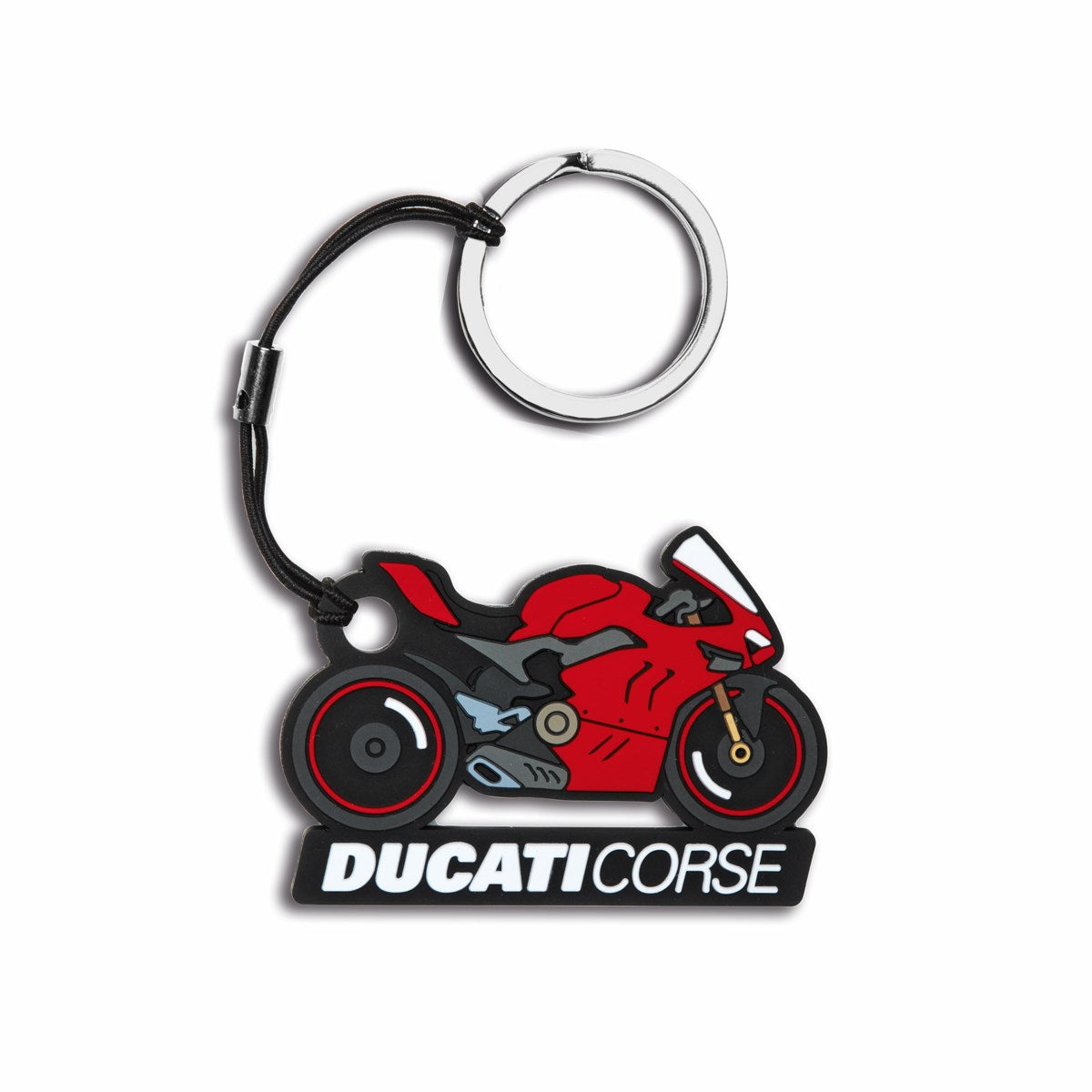 Ducati DC Panigale V4S Rubber Key Ring