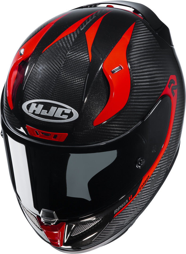 HJC RPHA 11 Carbon Bleer Helmet - Black/ Red