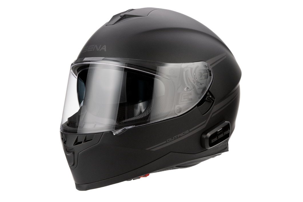 Sena Outride Helmet - Matte Black