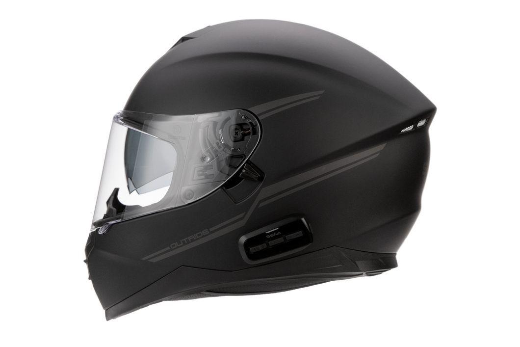 Sena Outride Helmet - Matte Black