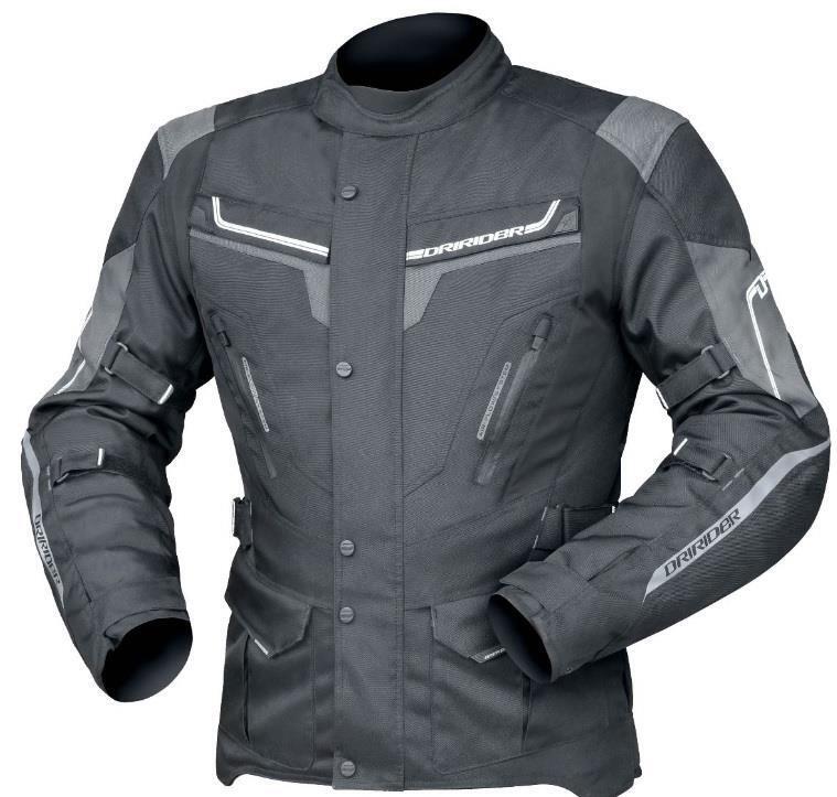 DriRider Apex 5 Jacket Mens Black/Grey