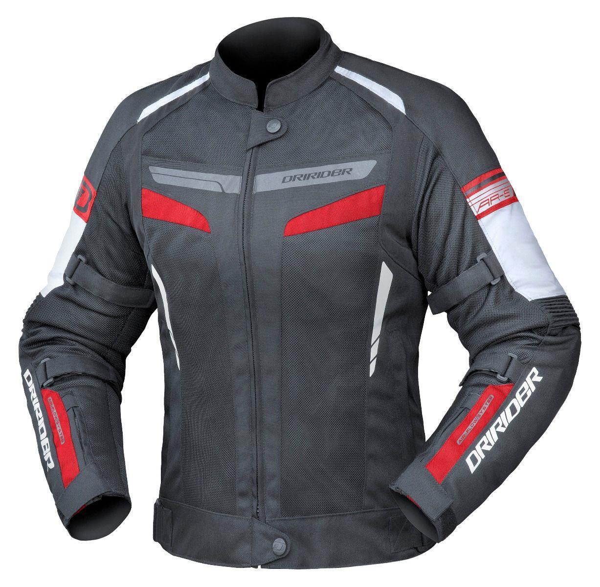 Dririder Air-Ride 5 Women's Jacket -Black/Red CL