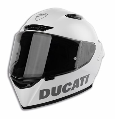 Ducati Logo Full-Face Helmet - White