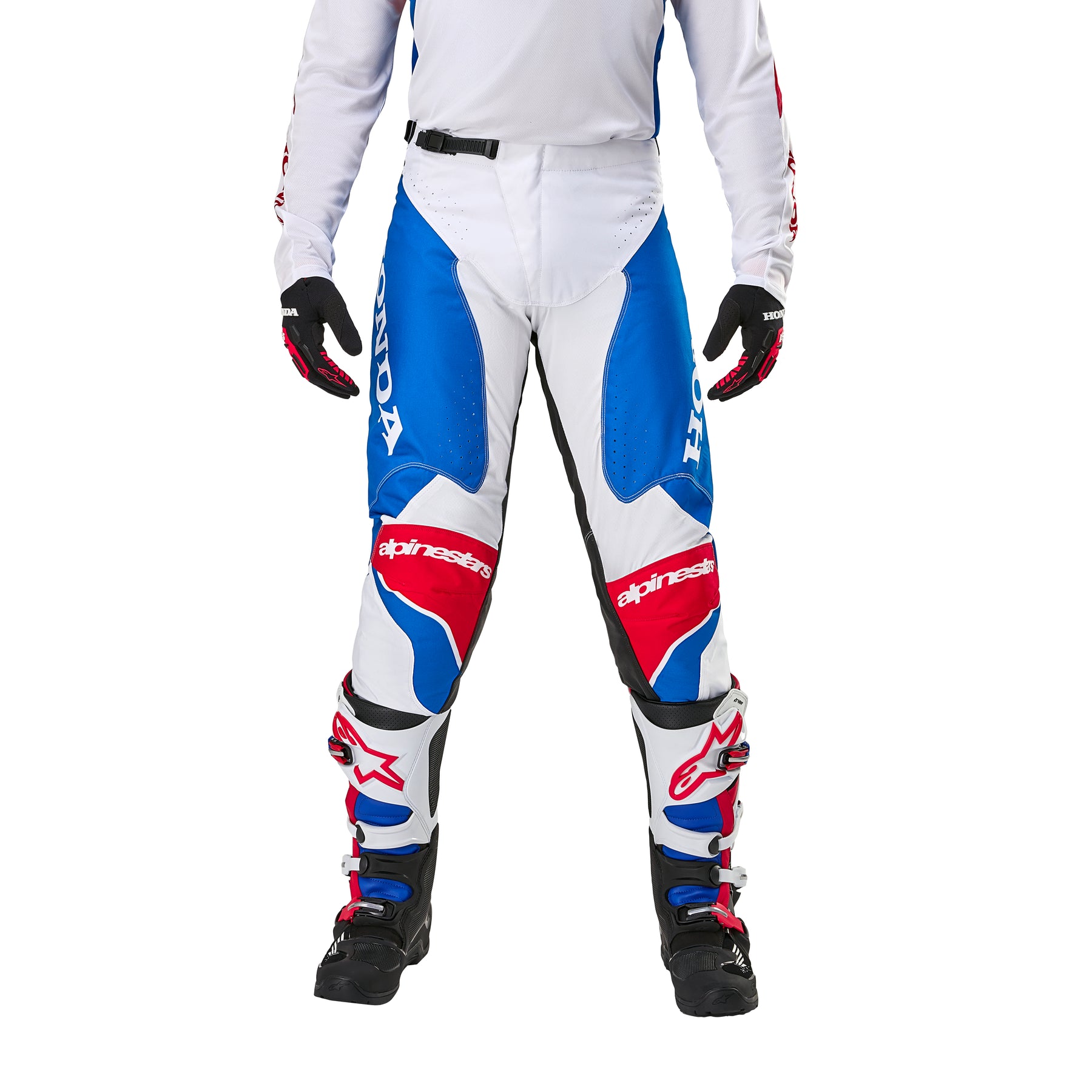 Honda Men's Iconic Racer Pants- White