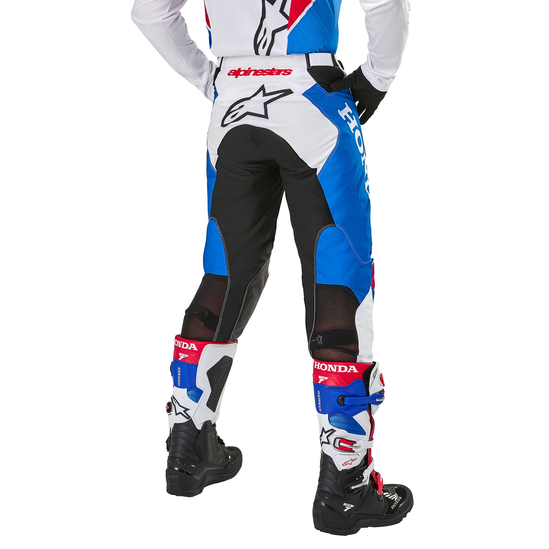 Honda Men's Iconic Racer Pants- White