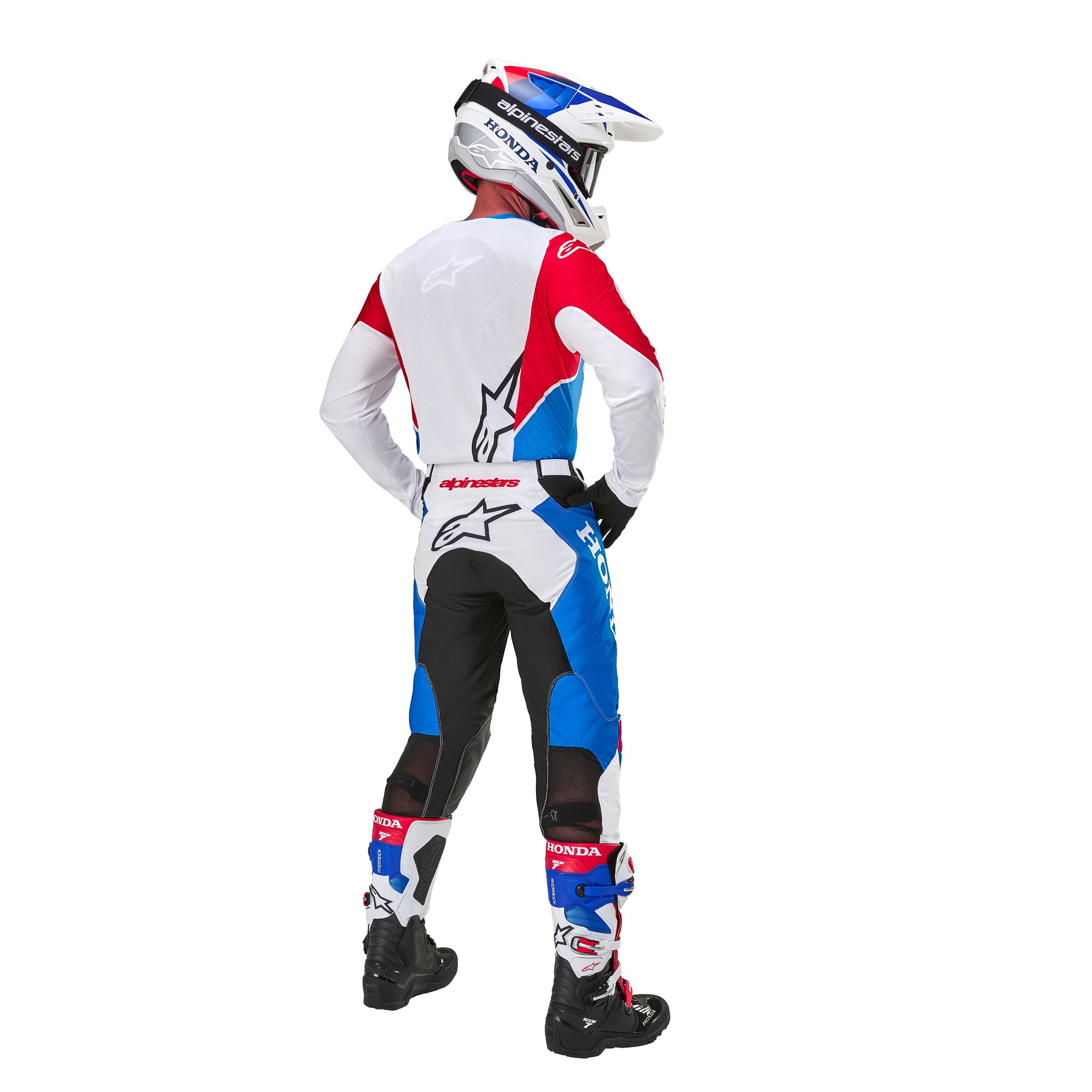 Honda Men's Iconic Racer Pants- White