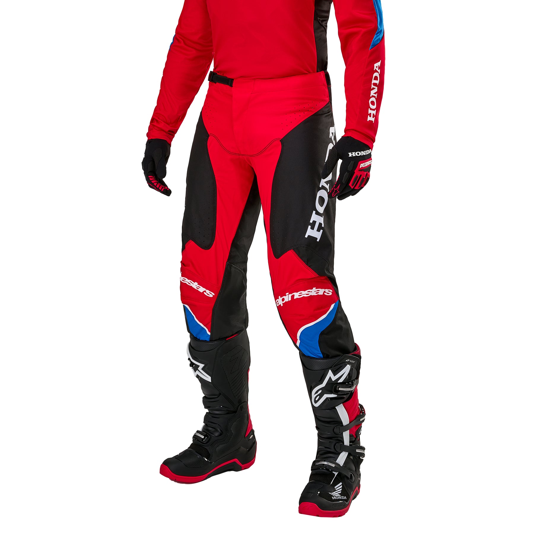 Honda Men's Iconic Racer Pants - Red