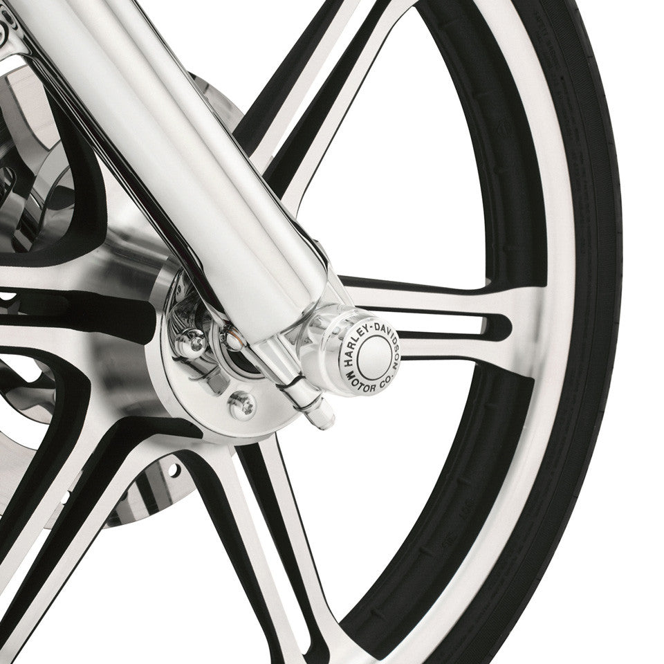 Harley-Davidson H-D Motor Co. Front Axle Nut Covers 44148-07A