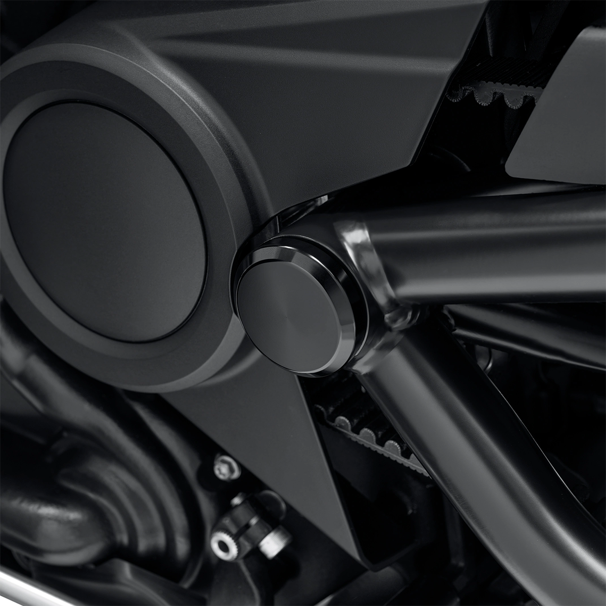 Harley-Davidson Swingarm Pivot Bolt Covers