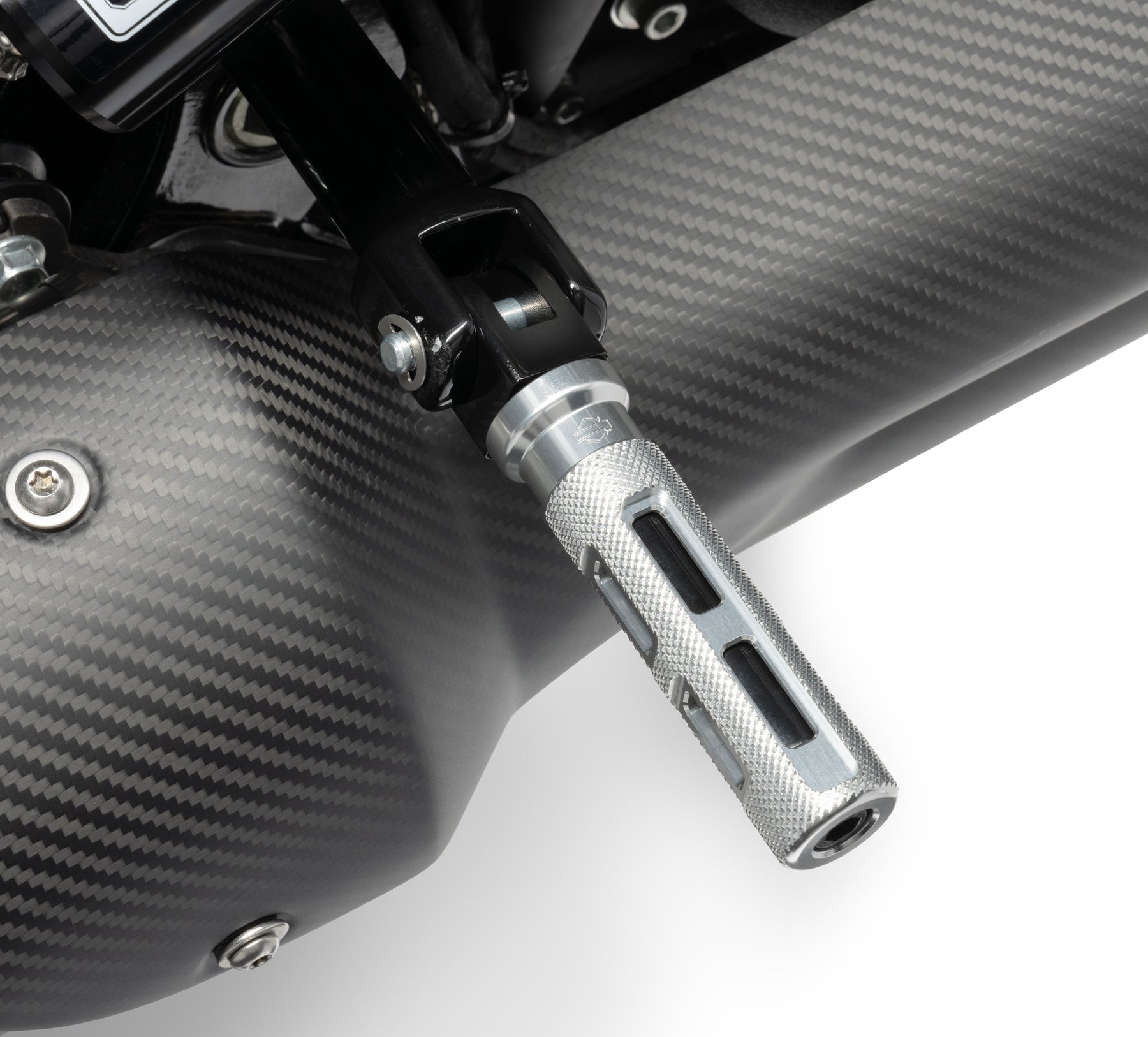 Harley-Davidson Switchback Rider Footpegs SILVER -