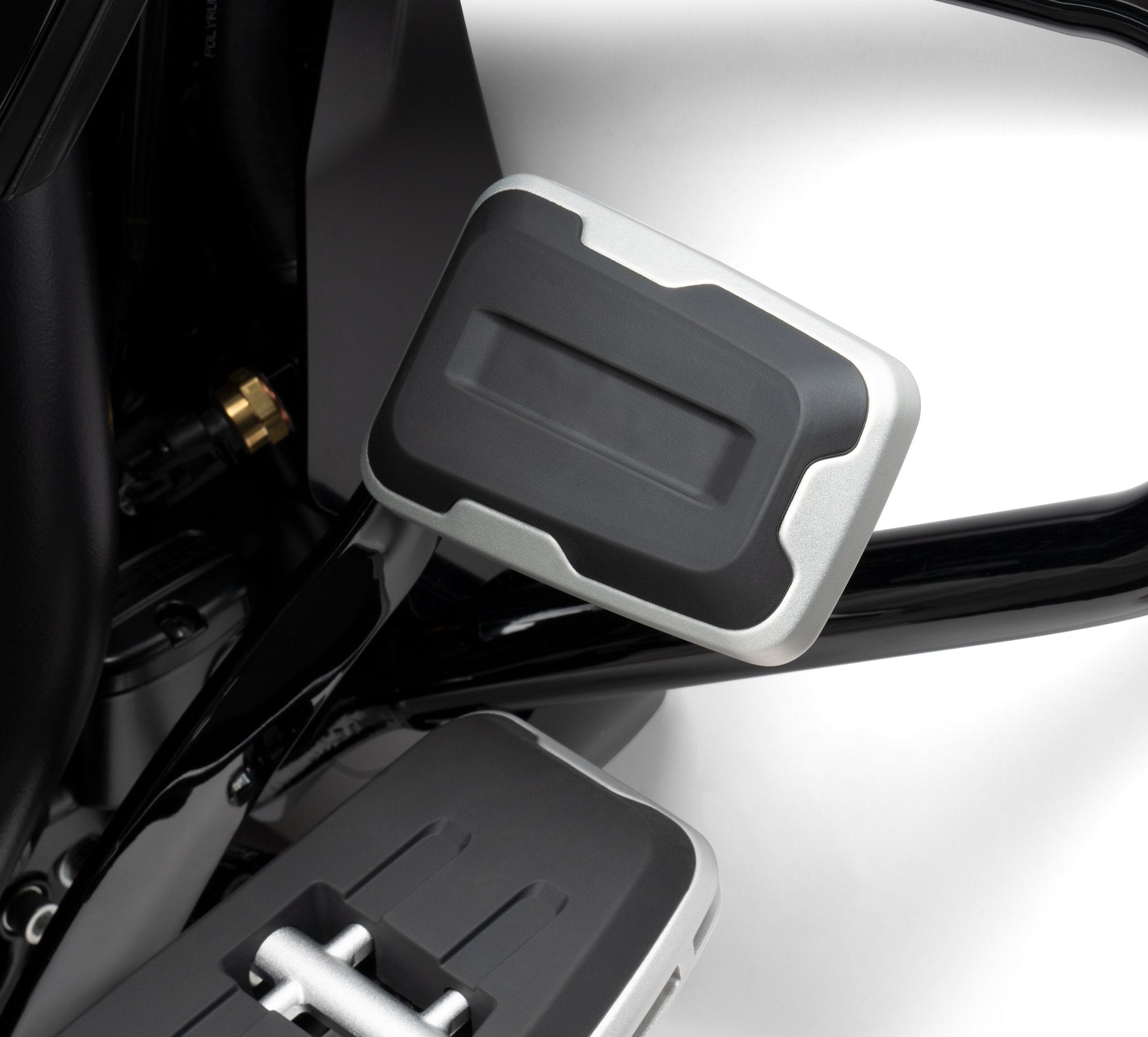 Harley-Davidson Switchback Large Brake Pedal Pad Silver -