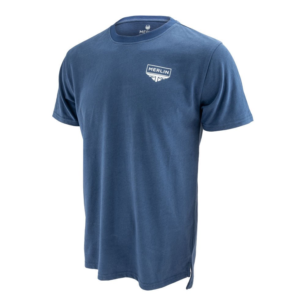 Merlin Truro Navy Signature Tee
