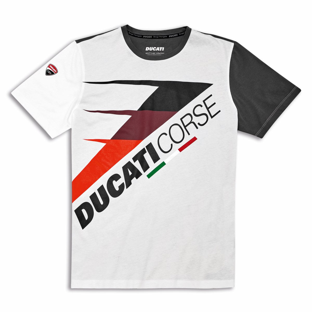 Ducati T-SHIRT DC SPEED WHITE