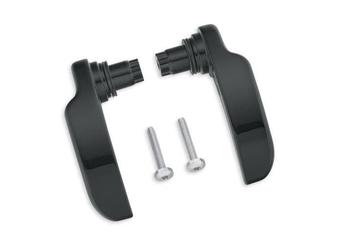 Harley-Davidson Gloss Black Saddlebag Latch Kit