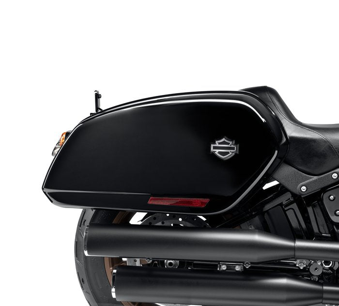 Harley Davidson FXLRST Saddlebags Vivid Black