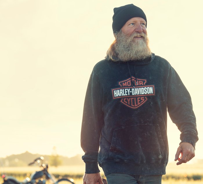 Harley-Davidson Men's Westcoast Bar & Shield Hoodie - Black Beauty