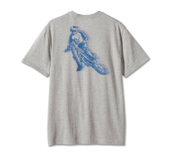 Harley-Davidson Men's #1 Enduro Tee - Dark Grey Heather