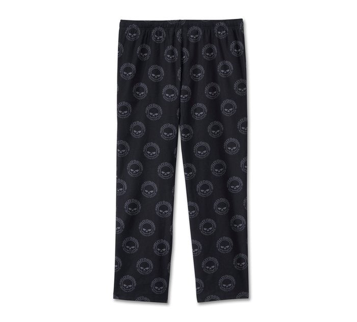 Harley-Davidson Men's Willie G Skull Short Sleeve Pajama Set