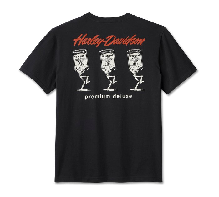 Harley-Davidson Men's H-D Oil Can Graphic Tee