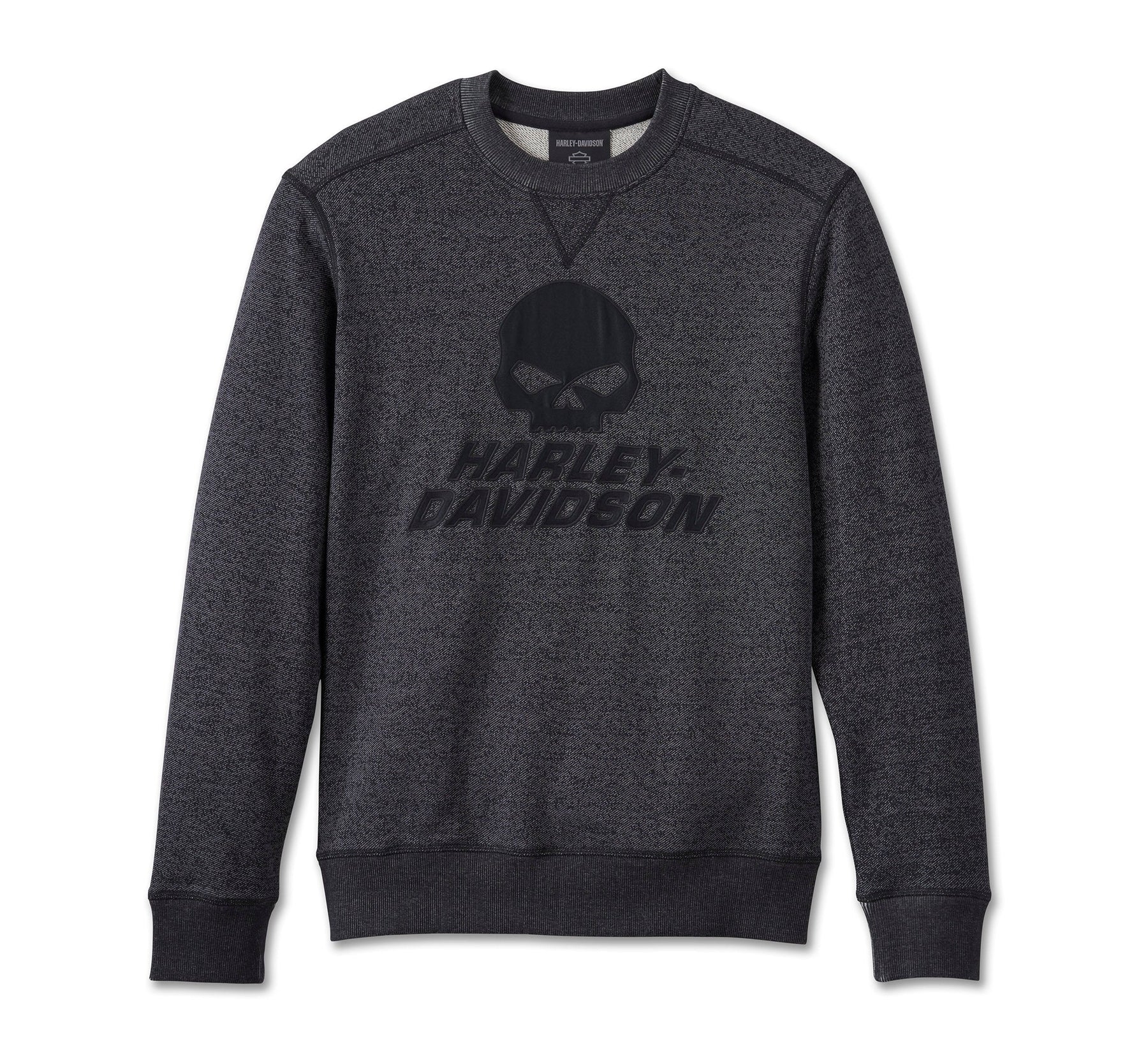 Harley-Davidson Men's Willie G Skull Sweatshirt - Black Beauty CL
