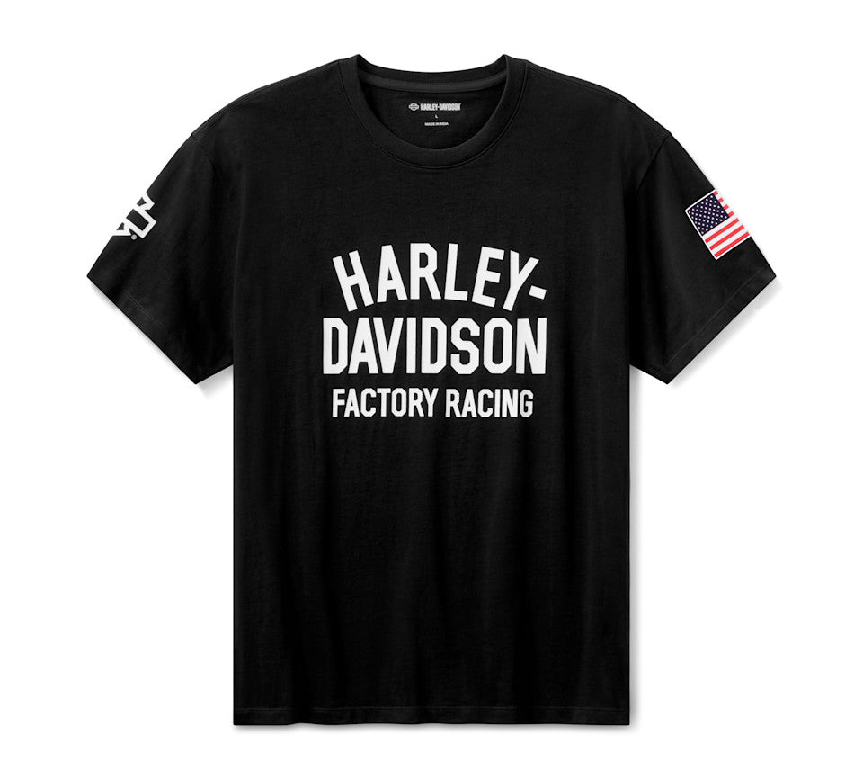 Factory Racing Fast Johnnie Tee - Harley Black