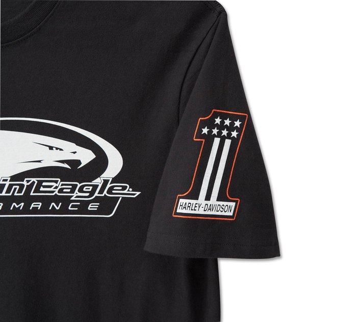 Harley-Davidson Men's Screamin' Eagle Short Sleeve Tee - Harley Black