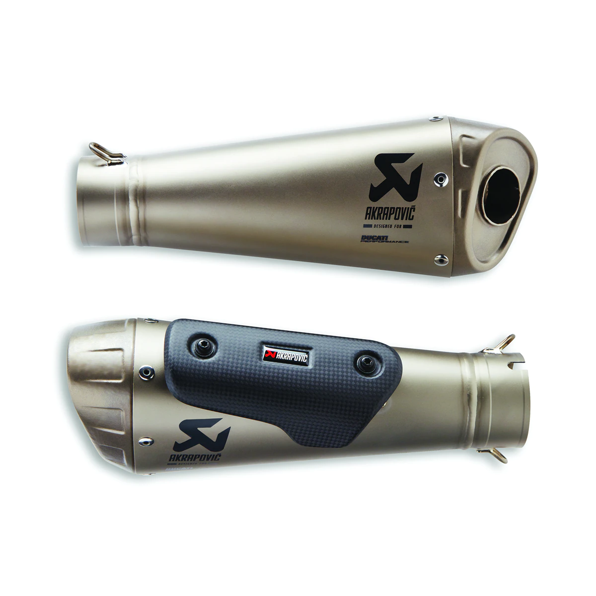 Ducati Akrapovic Slip-On Exhaust System