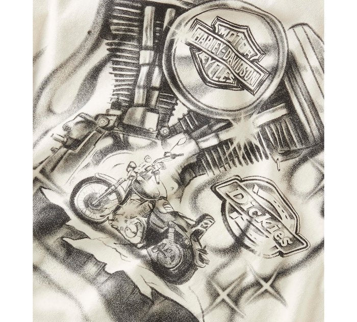 Harley-Davidson Men's Dickies x H-D Heavyweight V-Twin Engine Tee