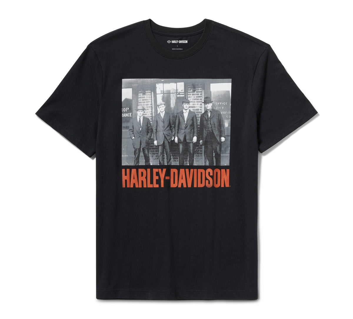 Harley-Davidson Men's Founder's Archival Photo Tee - HARLEY BLACK