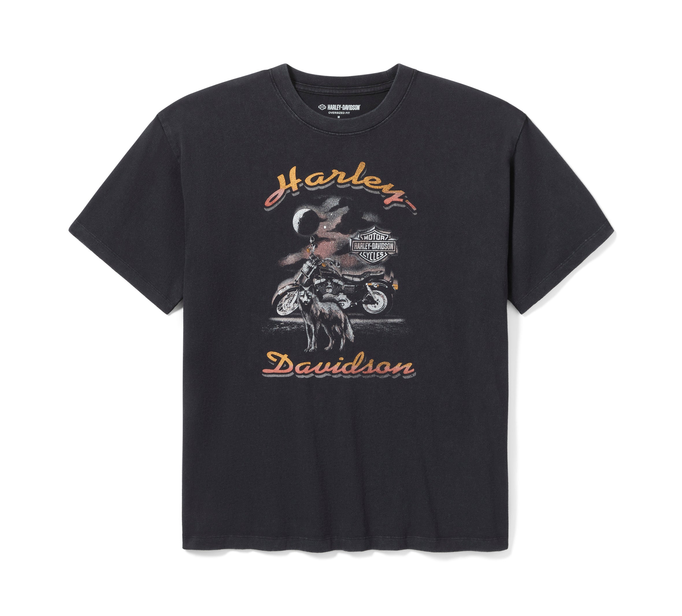 Harley-Davidson Women's Lone Wolf Lowrider Oversized Tee