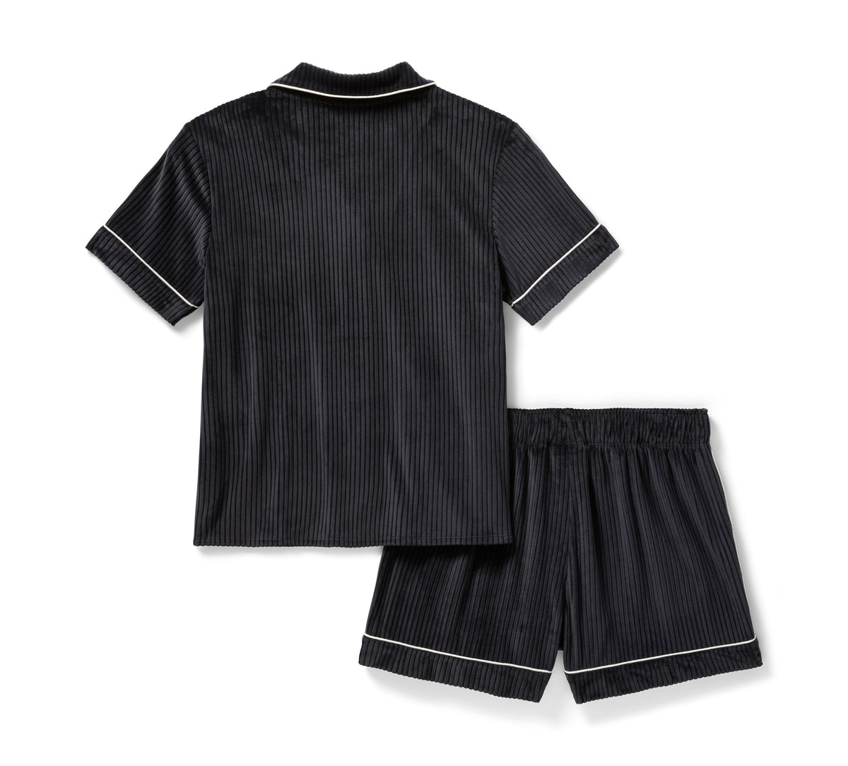 Harley-Davidson Women's Velour Pajama Short Set - HARLEY BLACK
