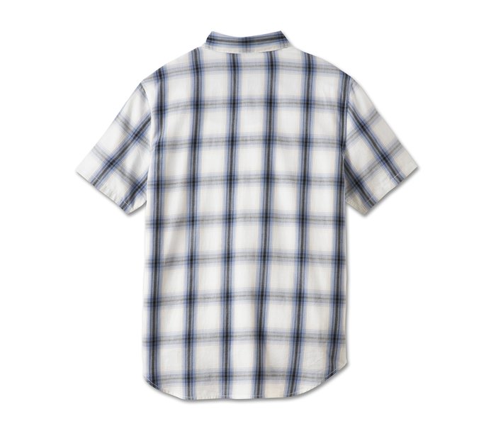 Harley Davidson Men's Forever Harley Shirt - Blue Plaid