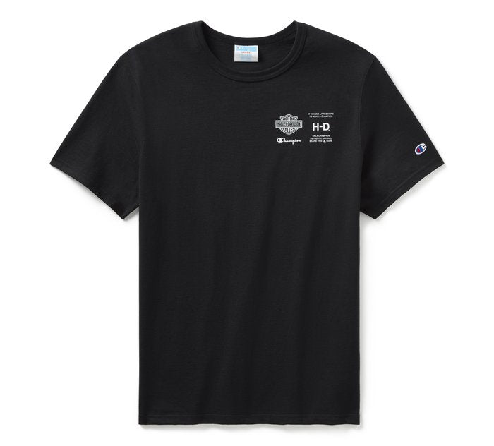 Harley-Davidson Champion Fanatic Tee - Black & Silver