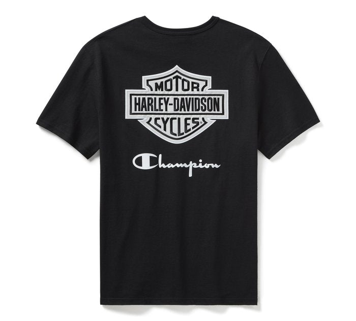 Harley-Davidson Champion Fanatic Tee - Black & Silver