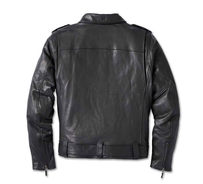 Harley-Davidson Men's 120th Anniversary Cycle Champ Leather Biker Jacket