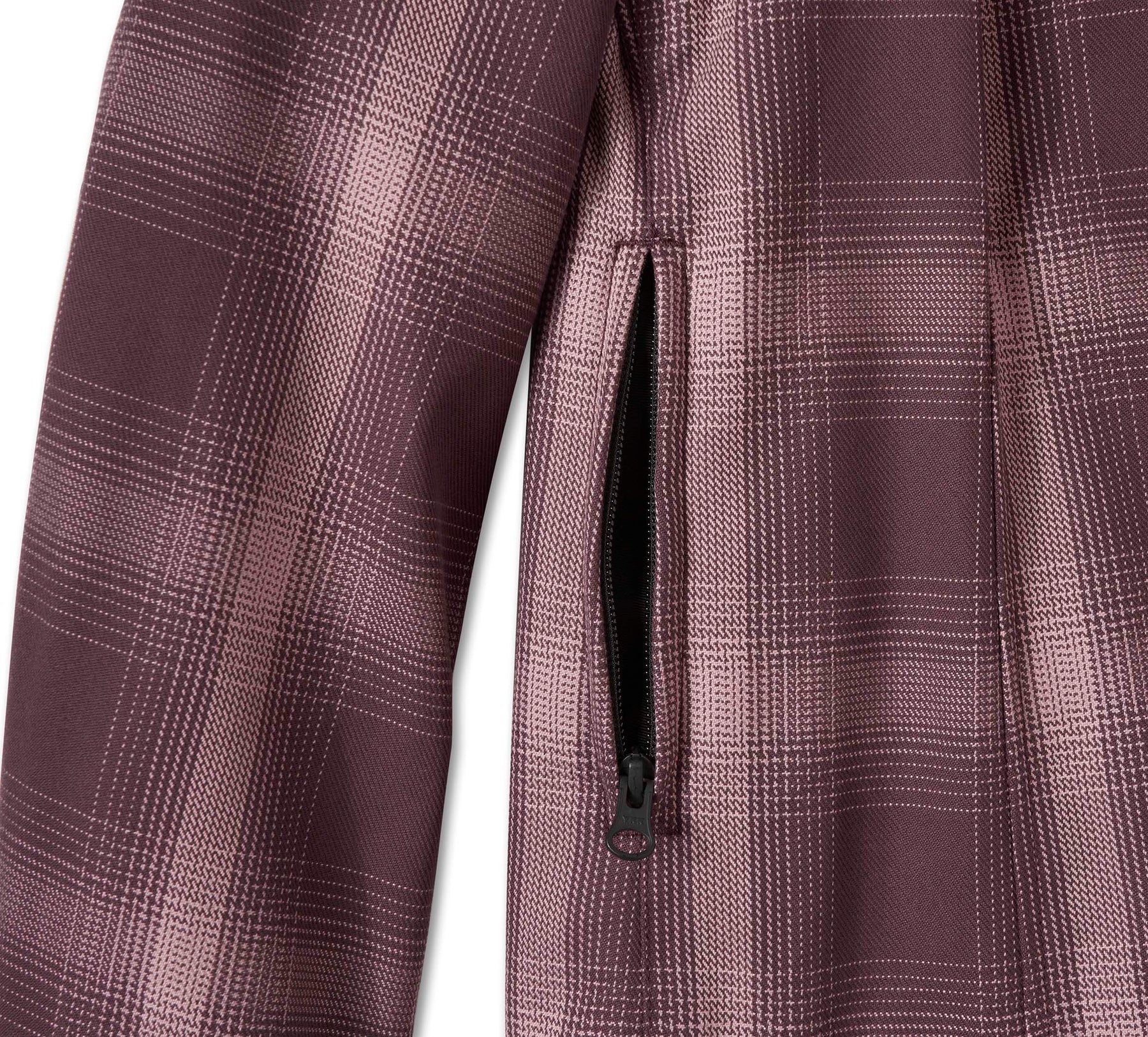 Harley-Davidson Women's H-D Operative 2.0 Riding Shirt Jacket - Plaid - Sassafras & Wistful Mauve
