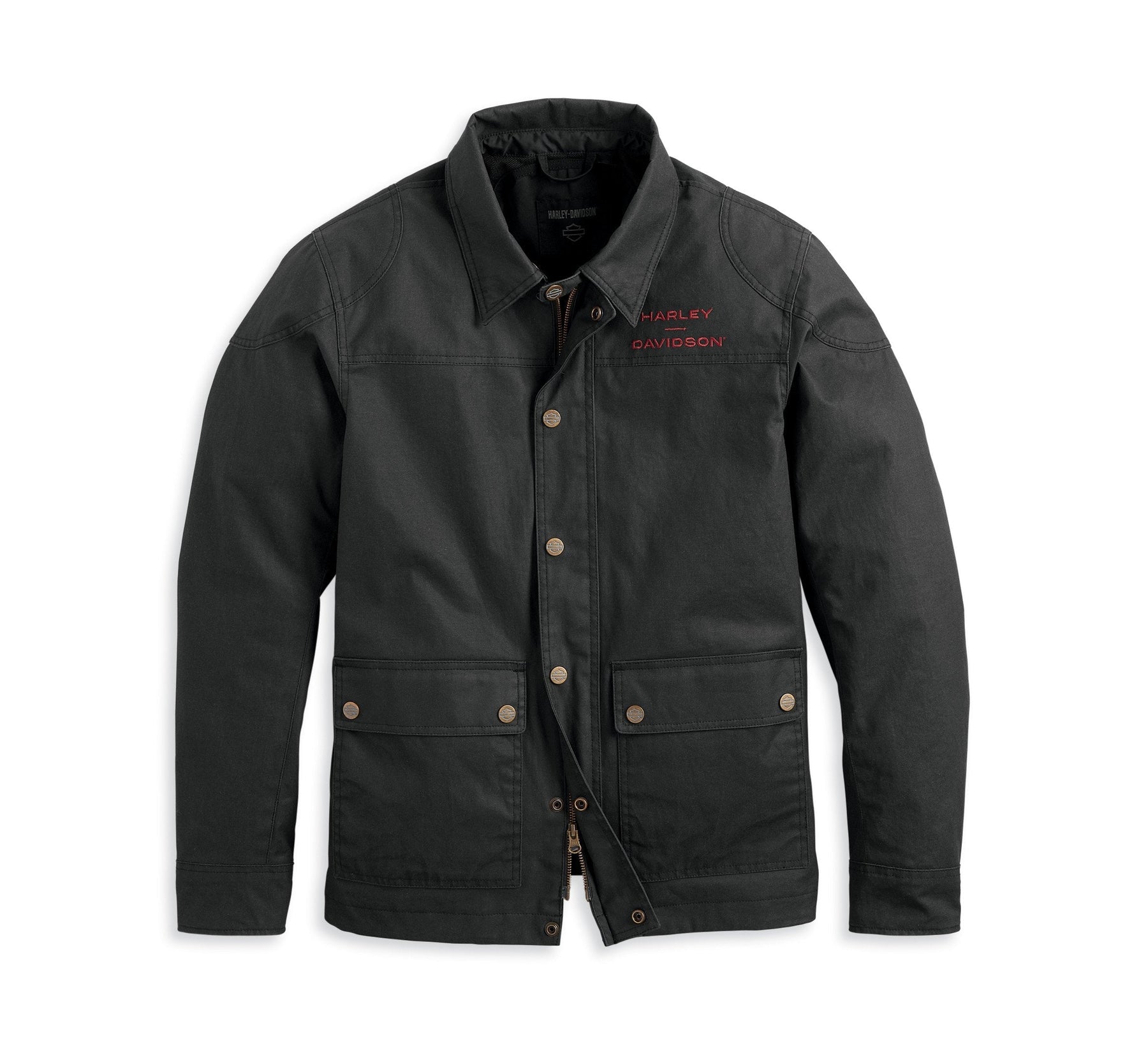 Harley-Davidson Men's Repose Textile Riding Jacket Black