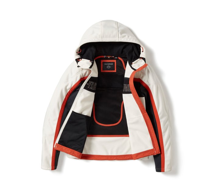Harley-Davidson Women's H-D Trenton Deflector 2.0 Hooded Riding Fleece