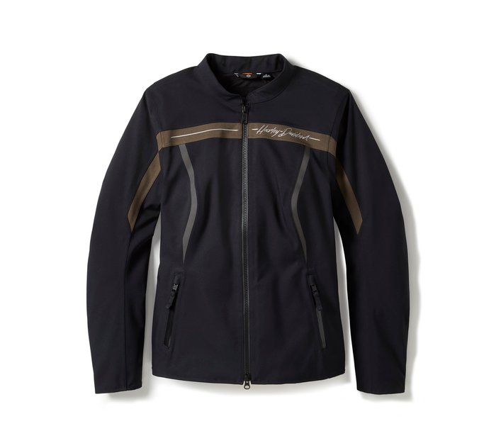 Harley-Davidson バイカラー アウタージャケット Harley-Davidson Women's H-D Waterproof Textile Riding Jacket