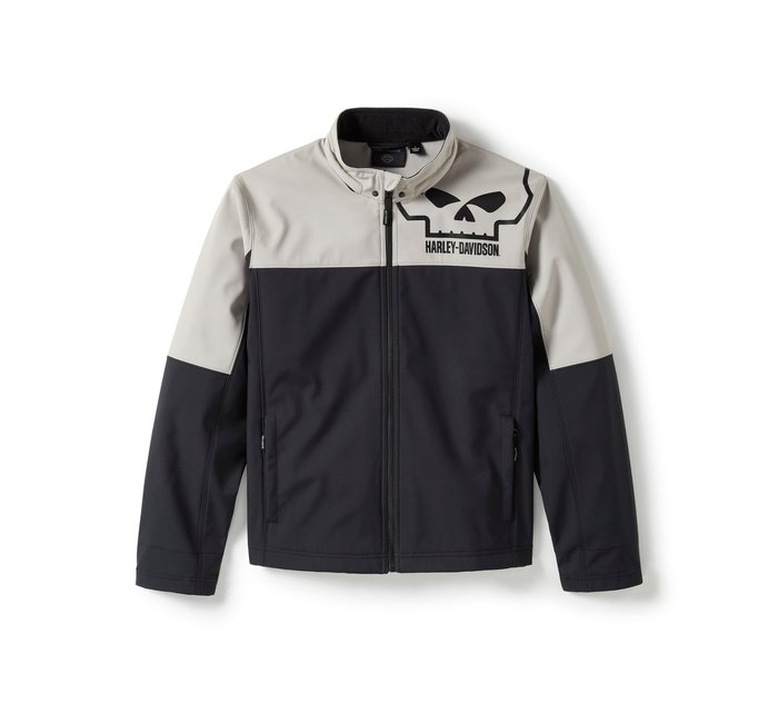 Harley-Davidson Men's Willie G Skull Water Repellent Softshell Jacket