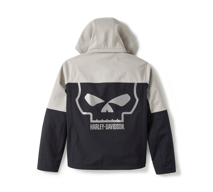 Harley-Davidson Men's Willie G Skull Water Repellent Softshell Jacket