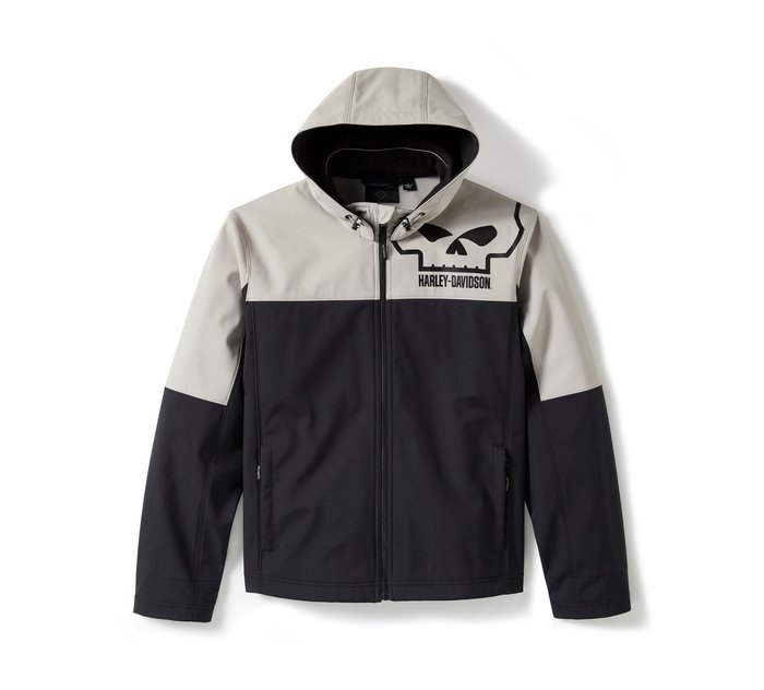 Harley-Davidson Men's Willie G Skull Water Repellent Softshell Jacket Harley-Davidson Men's Willie G Skull Water Repellent Softshell Jacket