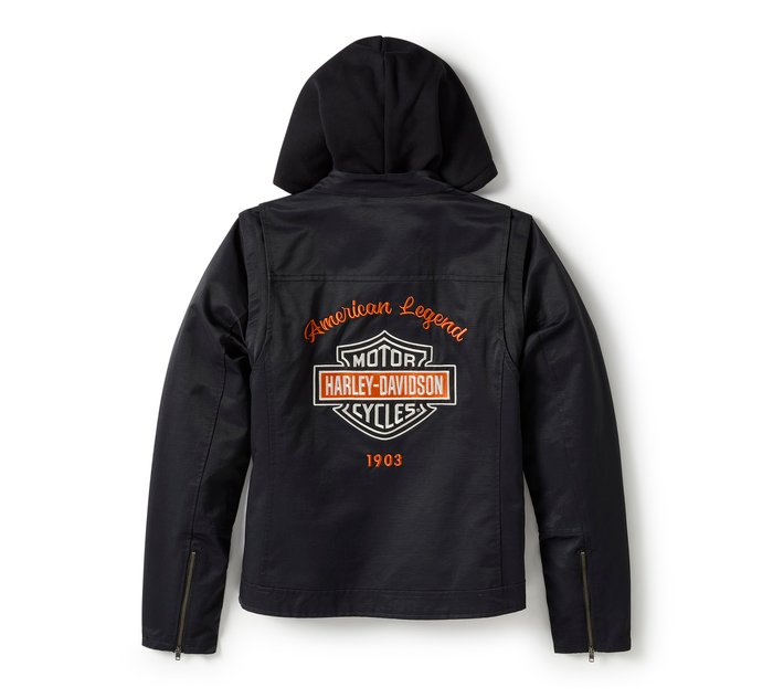 Harley-Davidson Women's Miss Enthusiast 3-in-1 Textile Jacket