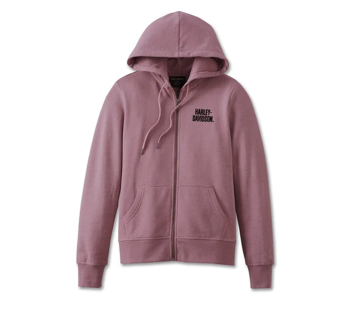 Harley-Davidson Women's Special Bar and Shield Zip Front