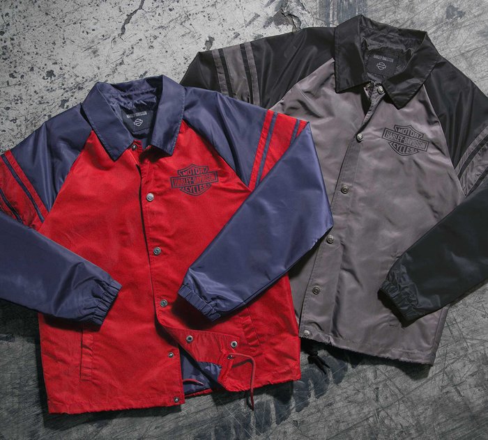 Harley-Davidson Men's #1 Coaches Jacket - Winery