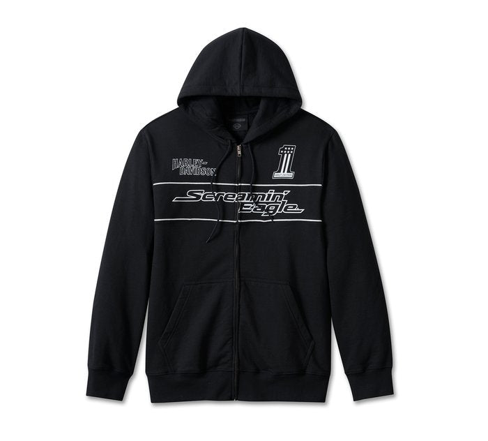 Harley-Davidson Men's Screamin' Eagle Zip-Up Hoodie