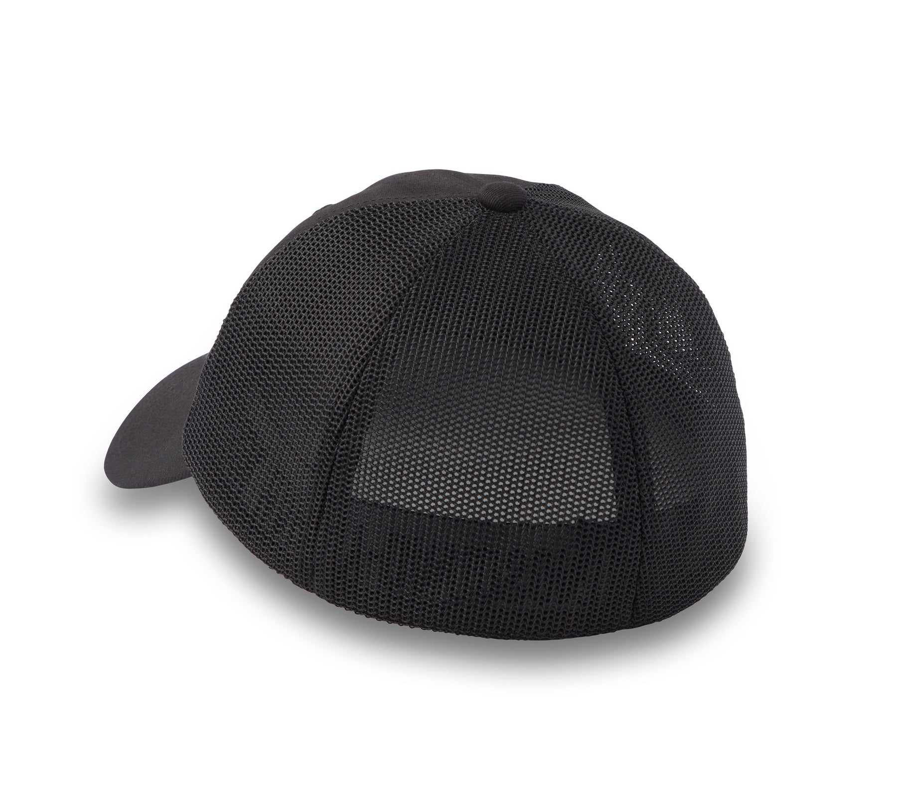 Harley-Davidson H-D Oil Can Bar & Shield Stretch-Fit Cap - Harley Black
