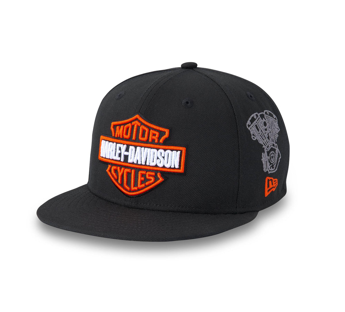 Harley-Davidson V-Twin Engine 59FIFTY Cap - Harley Black