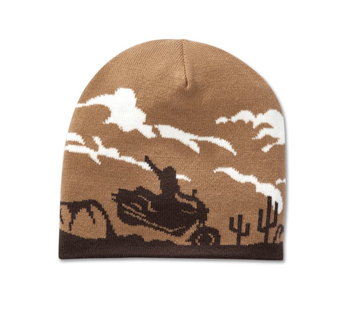 Harley-Davidson Men's Cowboy Reversible Beanie