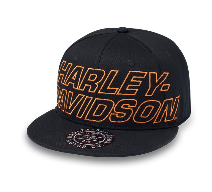 Harley-Davidson Fitted Racing Cap Harley Black - Main Image